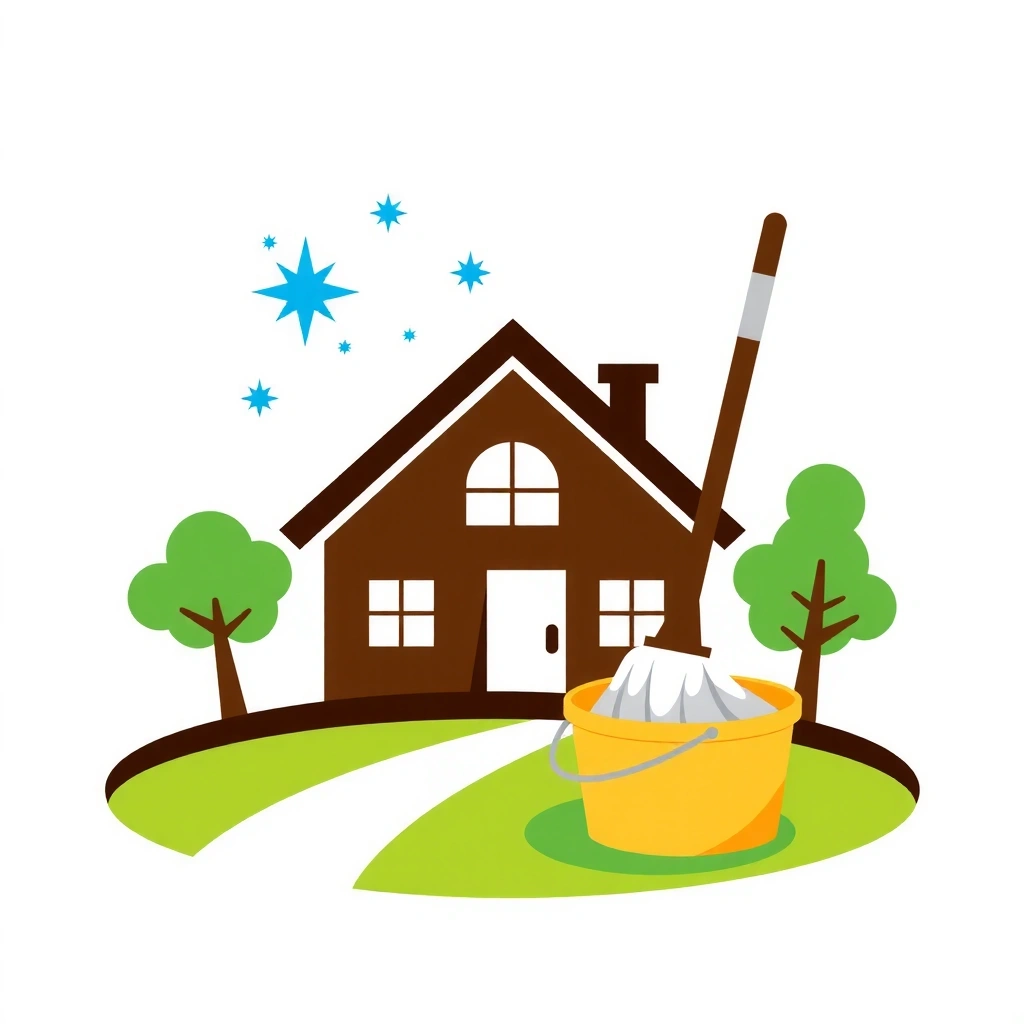 Residential Cleaning Icon